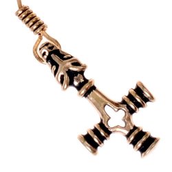 Earring with Thor's Hammer - bronze