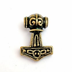 Thor's hammer deshg - brass