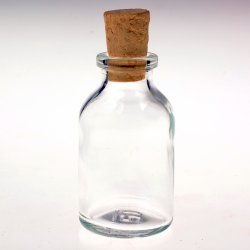 Larp glass potion bottle