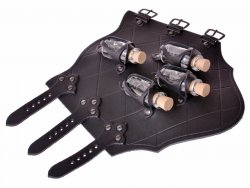 Potion bottle arm guard - black