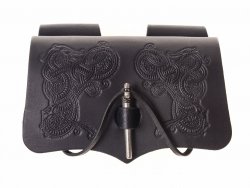 LARP potion vial pouch - black