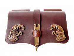 Potion bag for LARP - brown  