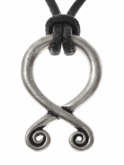 Trollkreuz-Anhnger - Silber