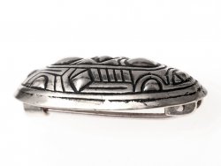 Viking oval brooch from Truso