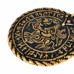 Vadstena bracteate - detail