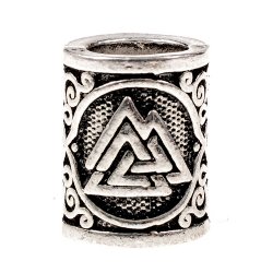 Beard bead Valknut