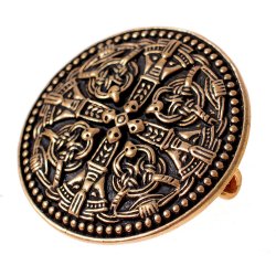 Viking disc brooch from Vrby