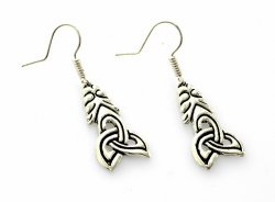 Borre style Viking Earring - silver