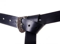 Gokstad Viking belt - black