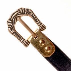 Viking belt with Gokstad buckle