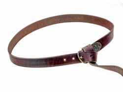 Early Medieval belt - brown