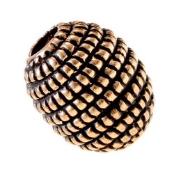 Viking bead replica - bronze