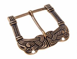 Viking buckle - brass