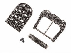 Viking belt set - silver