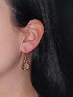 Viking earrings - detail