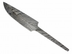 Damascus Viking knife blade 