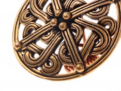 Viking Disc Brooch replica