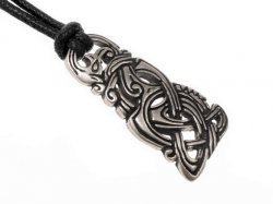 Midgard serpent amulet