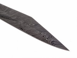 Viking era seax blade - detail