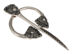 Hufeisenfibel von H�m - Silber