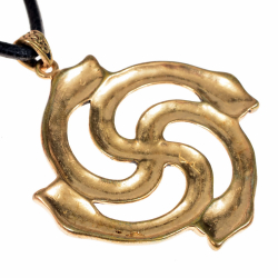 Baltisches Schlangen-Amulett - Rckseite