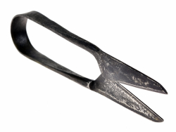 Forged Viking scissors replica
