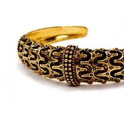 Viking age arm ring - Detail