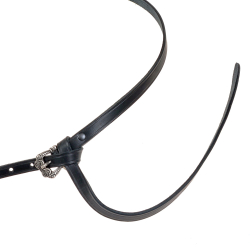 Wikinger-G�rtel - schwarz / silber