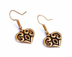Magyar Viking-Earrings - bronze