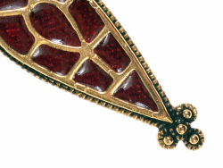 Migration period pendant - detail