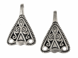 Wadenwickelhaken - Silber