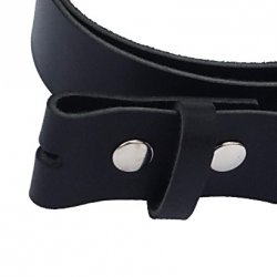 Leather belt strap - 4 cm