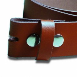 Belt strap with press-studs