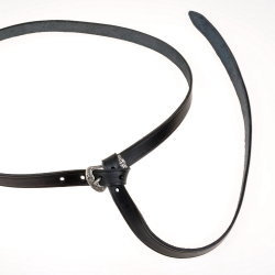 Wikinger-G�rtel - schwarz / silber
