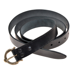 Wikinger Rus-G�rtel - schwarz / messing