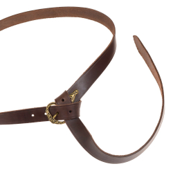 Wikinger Rus-G�rtel - braun / messing