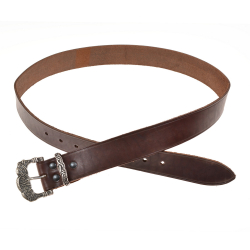 Wikingerg�rtel - braun / silber