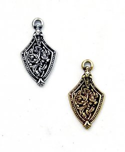 Viking sword chape pendants