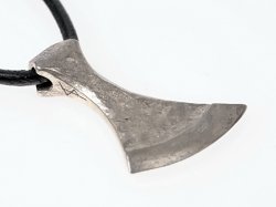 Viking axe amulet - detail