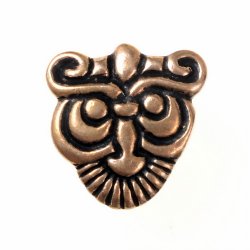 Viking belt stud - bronze