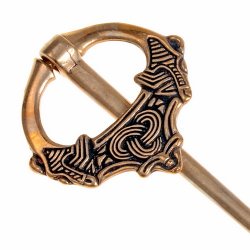 Vikink ringed pin - bronze