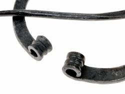Viking penannular brooch - detail