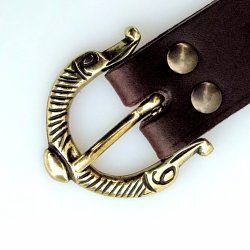 Viking belt buckle - detail