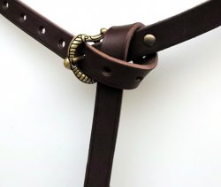 viking belt - knot fastening
