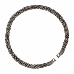 Wikinger-Halsreif - Silber