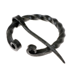 Replica of a Viking iron brooch