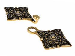 Caftan clasp of the Rus - opened