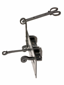 Medieval chest lock - sideways