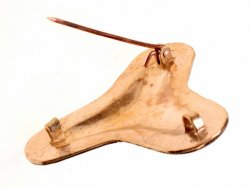 Viking trefoil brooch - back side