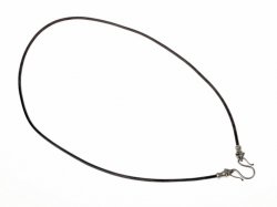 Viking leather chain - blacl